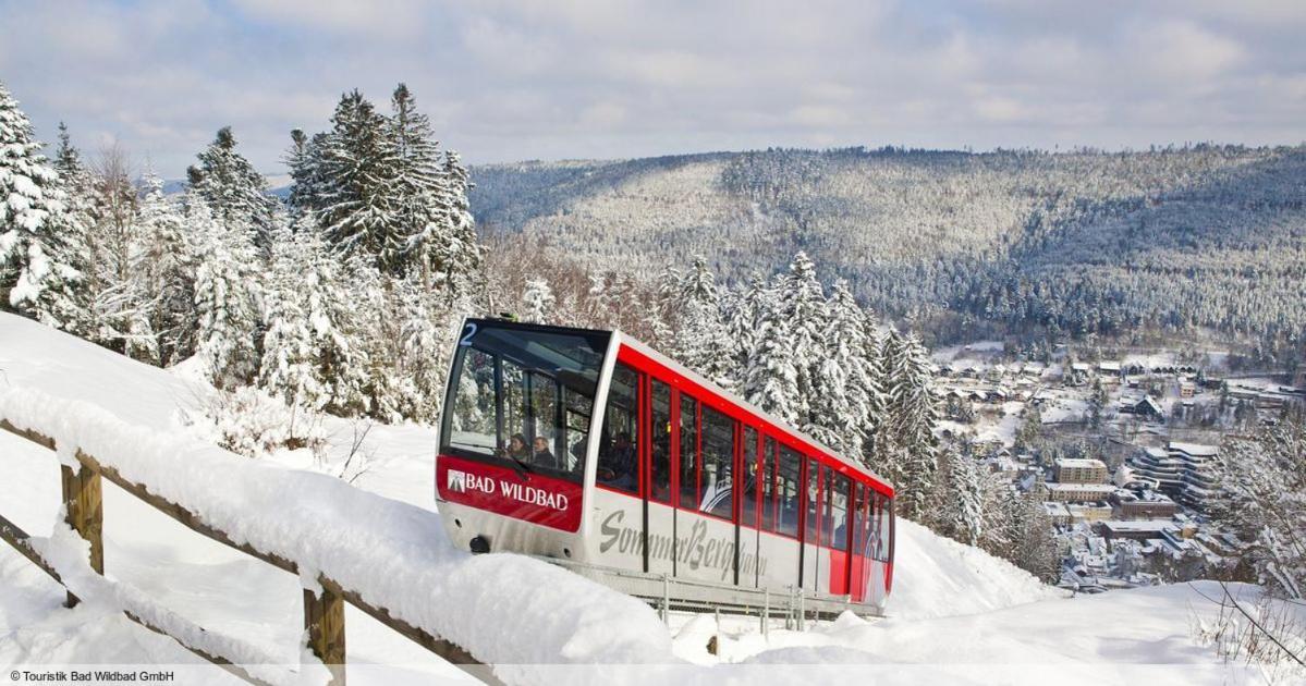 Ferienwohnung Nina Direkt In Zentrum Bad Wildbad Bagian luar foto